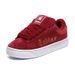 Trendy Single-Tone Suede Sneakers: Gebbas Emblem Design For Versatile Daily Wear_vogvips.com