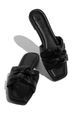 Women's Plus Size Flat Sandals Summer New Style Bow Detail Fashion Slip-On Shoes_vogvips.com