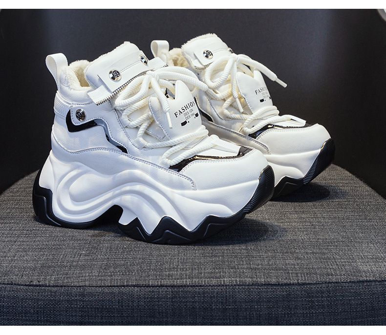 Daddy Shoes Platform Women's Casual Sports Versatile Shoes Muffin Inner Height-increasing Women's Shoes_vogvips.com