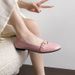 111-6 Huidong Yixinda Elegant Round Toe One-Strap Patent Leather Slip-On Flat Commuter Shoes For Women Autumn_vogvips.com