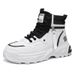 Men's British Style Thick-Sole Martin Boots – Rugged & Stylish High-Top Work Boots For Autumn & Winter, Anti-Slip Outdoor Casual Shoes_vogvips.com