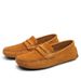 Men's Suede Pea Shoes Men's Shoe Cover Shoes Casual Shoes_vogvips.com