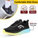 FitVille Walking Men Wide Width Thick Sole Lightweight Breathable Sneakers Shoes For Plantar Fasciitis Pain Relief_vogvips.com