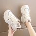Women's 2025 New Spring And Autumn Versatile White Genuine Leather Height-increasing Putian Sneakers Thick-soled Casual_vogvips.com