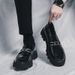 New Fashion Genuine Leather Tassel Business Casual Loafer Shoes For Men Black Business Formal Leather Shoes For Daily Office Casual Men's Shoes For Dr_vogvips.com