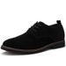 Plus Size Men's British Style Suede Nubuck Leather Fashion Business Casual Shoes Men Summer Trend Breathable_vogvips.com