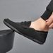 Bean Autumn New Matte Leather Men's Casual Soft Sole Father Style Comfortable One Foot Le Fu Shoes_vogvips.com