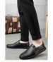 Large Size Men's Shoes Men's Casual Leather Shoes Soft-soled Beanie Shoes_vogvips.com