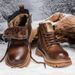 High quality mid top Martin boots, outdoor Instagram plush leather shoes_vogvips.com