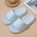 Women's Summer Sandals Non-Slip Bathroom Home Men's EVA Cross-Strap Comfortable Slippers in Factory Wholesale Prices_vogvips.com