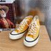 70S High Top Canvas For Men New Student Korean Version Trendy Casual Couple Board Shoes_vogvips.com
