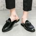 Backless Casual 38-47 Summer Size Men's Slippers Slip-On Shoes Large Loafers Half_vogvips.com