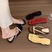 Women's French Style Wedge Flip Flops Elegant Thin Strap Summer Shoes_vogvips.com