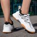 New Sports For Men And Women, Low-Top Lace-Up Thick-Soled Anti-Slip Table Tennis Shoes, Badminton Shoes_vogvips.com
