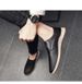 Large Size Rubber Non-slip Sole Men's Casual Leather Shoes Lace-up Round Head Work Men's Shoes_vogvips.com