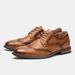 ShoeVault Classic Brogue Business Hot-Selling Men's Formal Wedding Derby Leather Shoes_vogvips.com