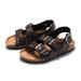 RUIZUSTOCK New Children's Cork Boys' Sandals Girls' Beach Shoes Water Pine Korean Style Trendy Baby Cross_vogvips.com