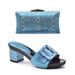 The Party With Hot High Heel Sandals Buckle Decoration Can Be Worn Outside The Diamond Hand Set Fashion Shoes Bag_vogvips.com