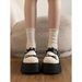Flat-bottomed Low-heeled Women's Shoes - 2026 New Spring-autumn Round-toe Mary Jane Shoes_vogvips.com