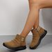 Women's Plus Size Suede Ankle Boots With Side Zipper Thick Sole Round Toe Over-the-Ankle Martin Style_vogvips.com