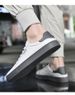 Men's Shoes First-layer Outdoor Casual Board Shoes European Station Guochao Breathable White Shoes_vogvips.com