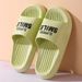 Home Couple Women, Summer Indoor Bathroom Shower Soft Sole Hotel Sandals For Men, One-Word Slippers_vogvips.com