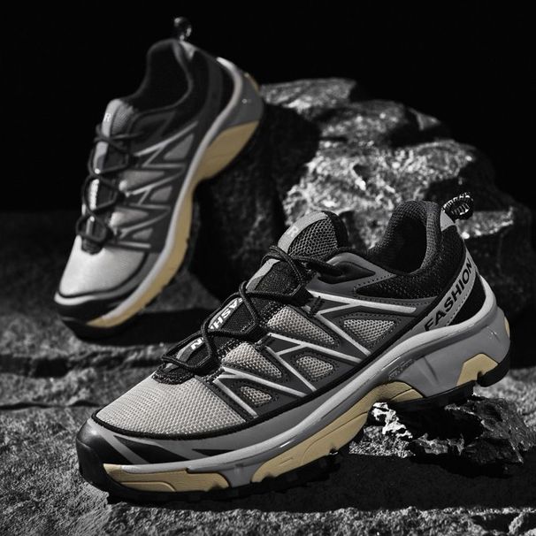 Leisure Off Road Mountaineering With Anti Slip Function, Wear Resistant Hiking Shoes,_vogvips.com