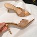 French-style Lace Pointed-toe High-heeled For Women, 2026 Summer New Model, Thin-heeled Outdoor Sandals, Gentle Style_vogvips.com