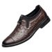 The First Layer Of Casual Leather Shoes Men's Casual Single Shoes Flat-soled Single Leather Shoes_vogvips.com