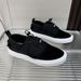 Velcro Couple's Matching Sports Versatile Casual Shoes, Black Warrior Slip-on Trendy Sneakers, Women's Student Shoes_vogvips.com