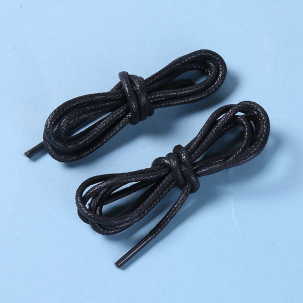 Shoe Accessories round shoelaces wholesale men's and women's Martin boots British business casual long and short versatile black and white shoelaces_vogvips.com