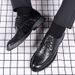 TerraStride Men's New Spring Autumn Hand-Scraped Business Casual British Korean Style Work Groom Wedding Leather Shoes_vogvips.com