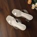 Transparent High-heeled Summer New Versatile Comfortable Sexy Stylish Internet Celebrity Crystal Sandals For Women To_vogvips.com