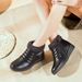 Old Beijing Mom Cotton Winter Soft Sole Non-Slip Middle-Aged And Women's Elderly Leather Shoes Fleece-Lined Warm Snow_vogvips.com