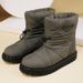 New Snow Boots For Women, Warm And Thick Lined Cotton Boots, Anti Slip And Water-resistant Snow Boots_vogvips.com