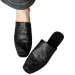 Womens Fashion Leather Mules Classic Square Toe Design Soft Padded Insole For Daily Commute And Smart Casual Outfits_vogvips.com