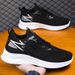2025 New One Click Spring Men's Trend Casual Sports Breathable Mesh Fashionable Soft Soled Shoes_vogvips.com