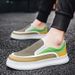 Dropshipping Men Loafers Comfortable Canvas Sneakers 2024 Slip On New Casual Shoes Sneakers Male Chunky Vulcanized Sneakers Men_vogvips.com