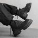Mid-top Platform Men's Boots Mid-top Matte Heightening Martin Boots Chelsea Boots_vogvips.com