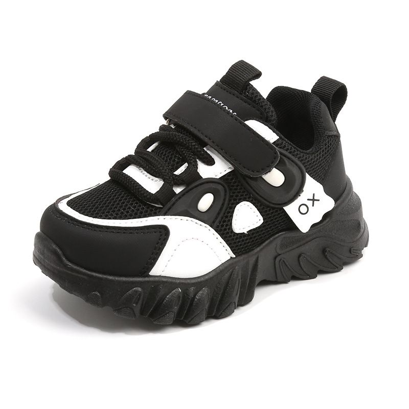 Boy's Small White Shoes Mesh Casual Girl's Panda Shoes Soft Soled Baby Shoes_vogvips.com
