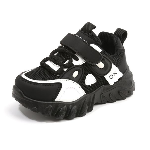 Boy's Small White Shoes Mesh Casual Girl's Panda Shoes Soft Soled Baby Shoes_vogvips.com