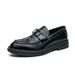 Euro Step 2025 New Large Size 46 Loafers Men Crocodile Pattern British Gentleman Slip-On Leather Shoes_vogvips.com
