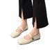 Women's Flat Shoes 2025, Soft-soled Mary Jane Shoes, New Vintage French Style, Spring Autumn, Square Toe, Versatile,_vogvips.com
