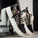 2025 New Men's Shoes Spring And Summer Men's Sports Flat All-match Fashionable Simple Men's Casual Board Shoes_vogvips.com