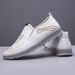 Euro Step Casual Leather 2025 Spring New Sole Soft Surface Slip-On Loafers Men's Shoes_vogvips.com