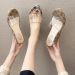 Summer Slippers PVC Transparent Peep Toe Platform Wedges_vogvips.com