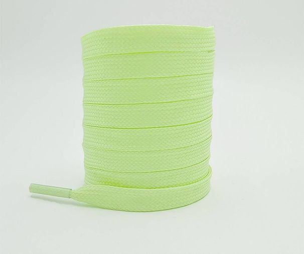 120cm Double Layer Hollow Flat Reflective Glow In The Dark Shoelaces For Sneakers, Boots & Casual Shoes - 8mm Width_vogvips.com