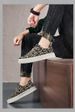 Canvas Shoes Men Low Top Summer 2026 New Niche Low Top Printed Board Shoes Men Thick Sole Sports Casual Fashion Shoes_vogvips.com