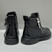 High-top Men's Martin 2024 Autumn Winter New Fleece-lined Warm Genuine Leather Trendy Zipper Short Boots_vogvips.com