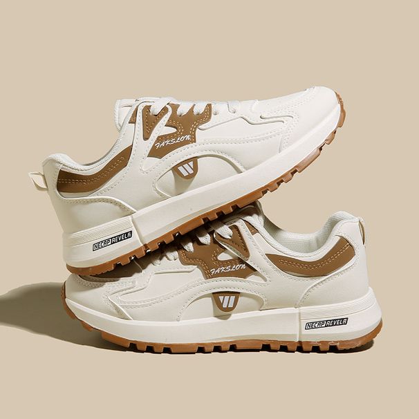 Women's 2024 New Student Korean Version Ins Trend Versatile Thick-Soled Sports Casual Shoes Spring Autumn 5162_vogvips.com